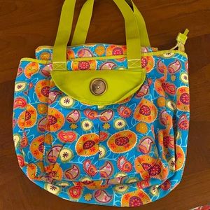 Colorful tote bag